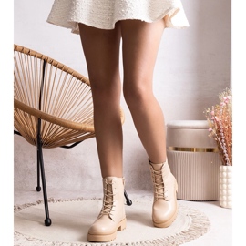 Stivali classici isolanti beige di Edmund 2