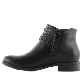 Stivali neri Jodhpur pe153p neri nero 2