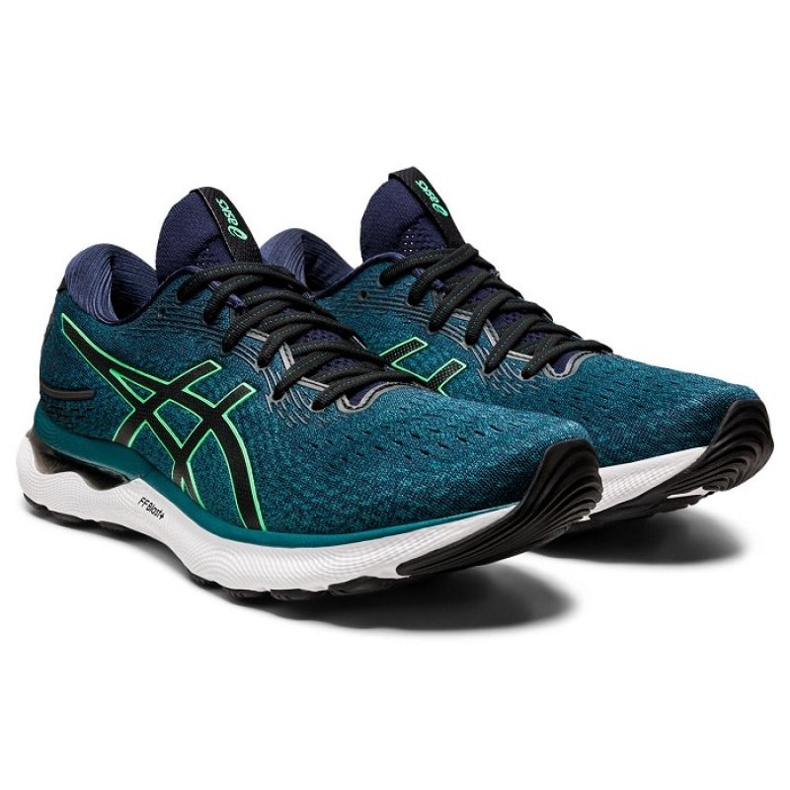 Scarpe Asics Gel Nimbus 24 1011B359-301 verde 1