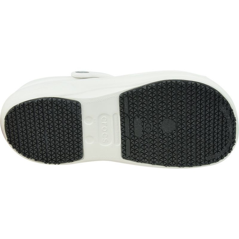 Infradito Crocs Bistro 10075-100 in schiuma bianca bianco 3