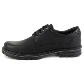 KOMODO Stivali da uomo in pelle 897K neri nero 1