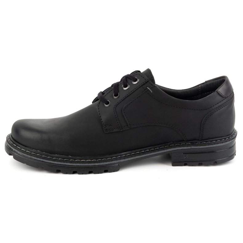 KOMODO Stivali da uomo in pelle 897K neri nero 1