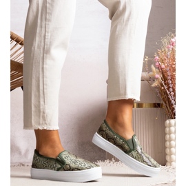 Scarpe da ginnastica Irving verdi verde 1