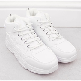 Scarpe sportive bianche alte e isolanti da uomo Big Star OO174588 bianco 2