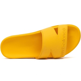 Infradito in schiuma New Balance U SUF20SC1, gialle giallo 2