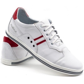 Polbut 1801L scarpe da uomo casual bianche bianco 5