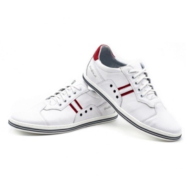 Polbut 1801L scarpe da uomo casual bianche bianco 4