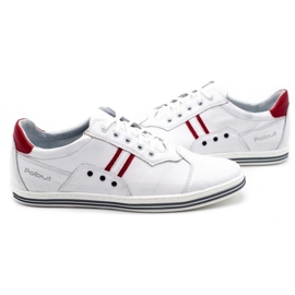 Polbut 1801L scarpe da uomo casual bianche bianco 3