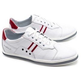 Polbut 1801L scarpe da uomo casual bianche bianca 2