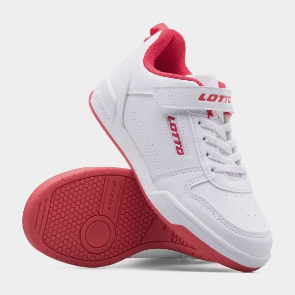Scarpe da bambino Lotto Toco Bc K 2600320K-1030 bianco 1