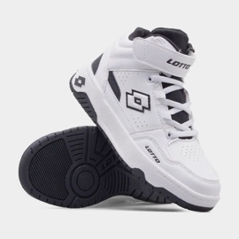 Scarpe da bambino Lotto Pivoot Mid K 2600210K-1011 bianco 1