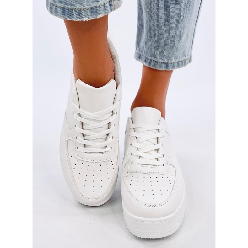 Scarpe da ginnastica Gauff bianche da donna bianca 1