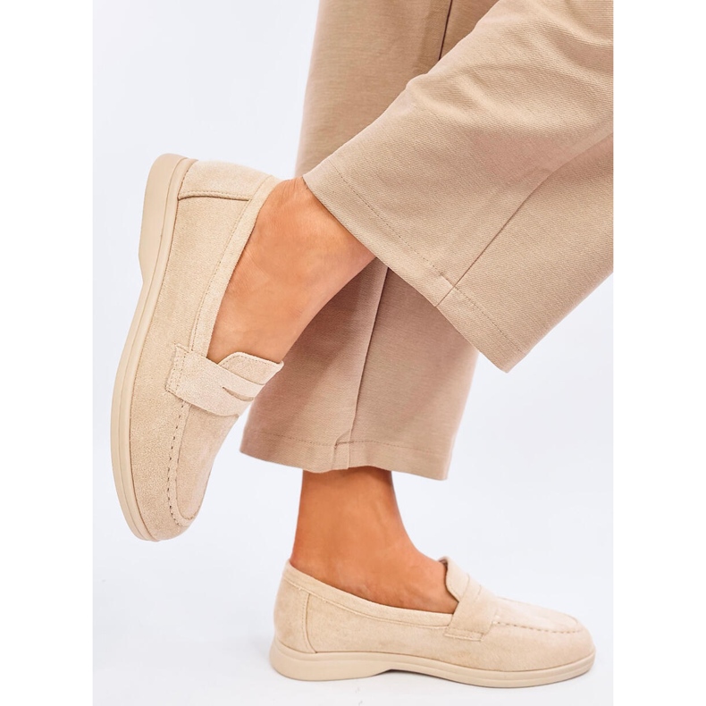 Mocassini da donna Forest Beige 1