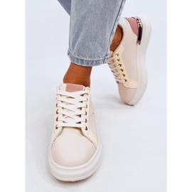 Sneaker Multi Flocchi Colorati beige 1