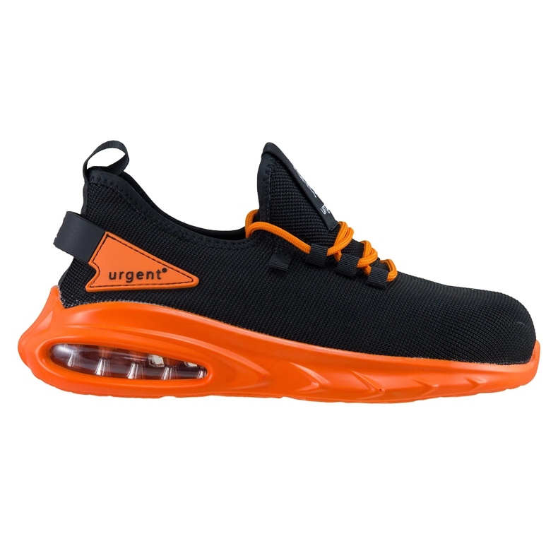 URGENT 229/S1 Scarpa da lavoro Sr con puntale in metallo nero 1