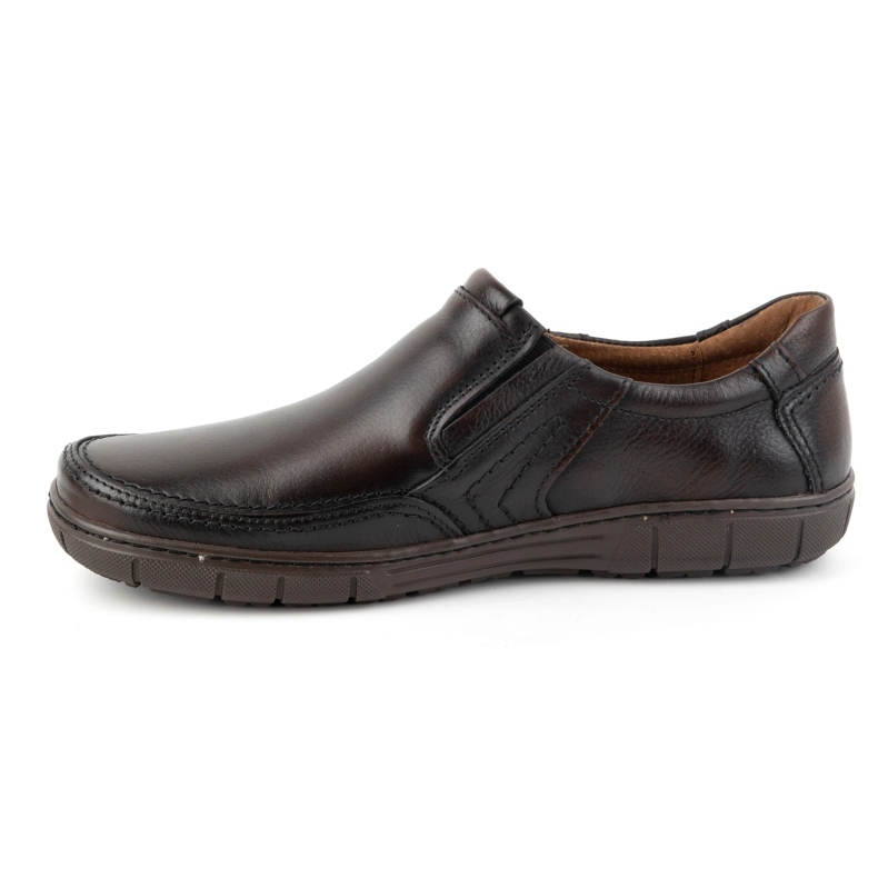 Olivier Scarpe da uomo in pelle 790MP kabir marrone scuro 1