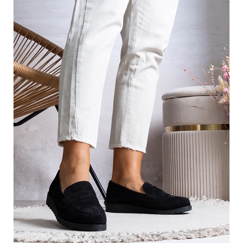 Scarpe nere di Haydon nero 1