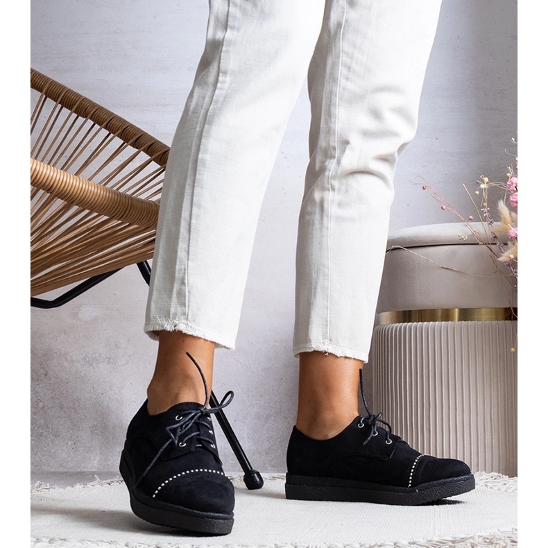 Vista scarpe da donna nere nero 1