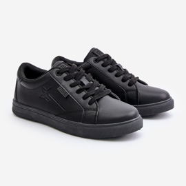 Sneakers da Uomo Realizzate in Eco Pelle Big Star OO174021 Hi-Poly System Nero 1