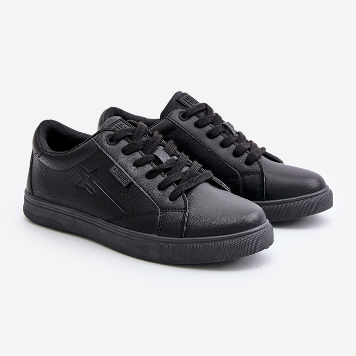 Sneakers da Uomo Realizzate in Eco Pelle Big Star OO174021 Hi-Poly System Nero 1