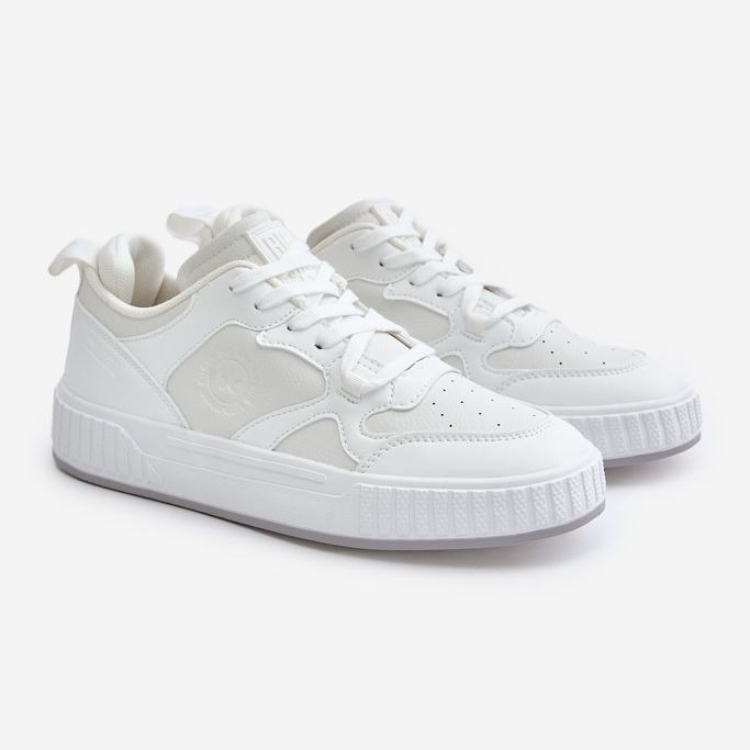 Sneakers da Uomo in Eco Pelle Big Star OO174003 Bianco 1
