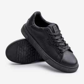 Sneakers da Uomo Realizzate in Eco Pelle Big Star OO174117 Nero 2