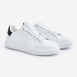 Sneakers da Uomo Realizzate in Eco Pelle Big Star OO174115 Bianco 1