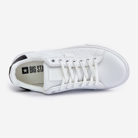 Sneakers da Uomo Realizzate in Eco Pelle Big Star OO174115 Bianco bianca 2