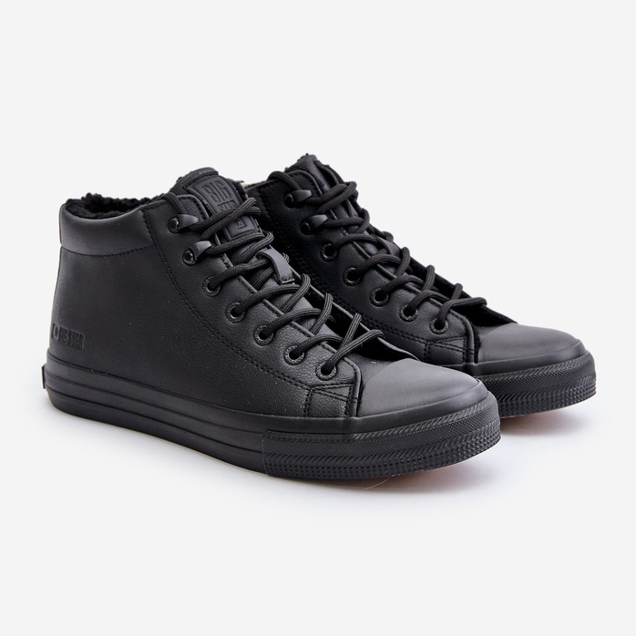 Sneakers Isolanti da Uomo in Ecopelle Big Star OO174607 Nero 1