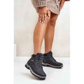 News Scarpe da Trekking Isolanti da Uomo in Ecopelle, Neramia Blu Navy 2