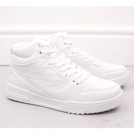 Scarpe sportive alte Big Star OO274A535 bianca 2