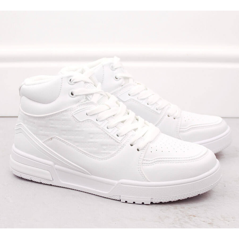 Scarpe sportive alte Big Star OO274A535 bianco 2