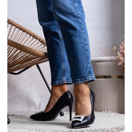 Tyson tacchi neri lucidi nero 1