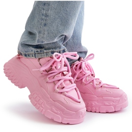 Seastar Sneakers sportive da donna con suola spessa, rosa 5