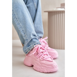 Seastar Sneakers sportive da donna con suola spessa, rosa 3