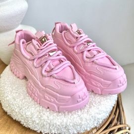Seastar Sneakers sportive da donna con suola spessa, rosa 1