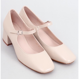 Mary Jane Kelsey Tacchi alti beige 1
