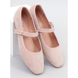 Mary Jane Golins Ballerine in stile Beige 1