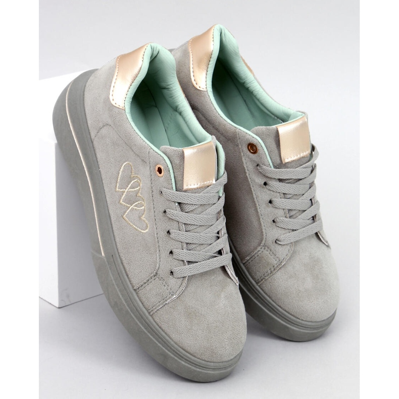 Sneakers pastello da donna Akins Green verde 1