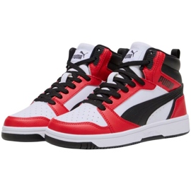 Scarpe Puma Rebound V6 Mid 393831 03 bianco 1