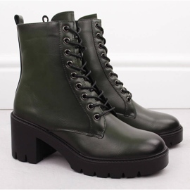 Stivali isolanti da donna, verde Vinceza 58329 2