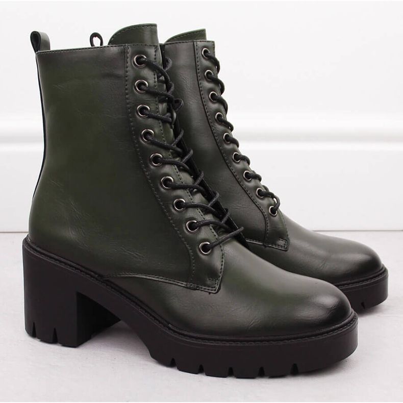 Stivali isolanti da donna, verde Vinceza 58329 2