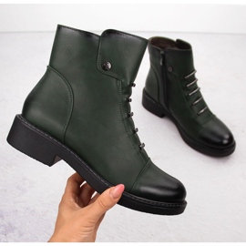 Stivaletti da donna isolanti verdi Jezzi ASA252-5 verde 1