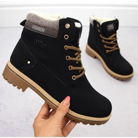 Stivali neri da donna Potocki 97301 nero 1