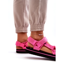 Sandali femminili sulla piattaforma Fuksja Lee Cooper LCW-24-05-2750L rosa 3