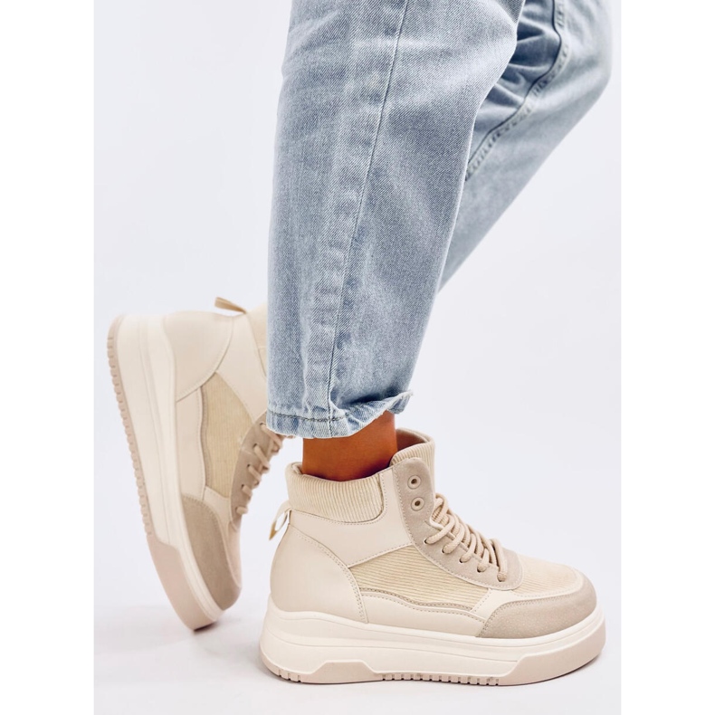 Sneakers alte Riess beige 2