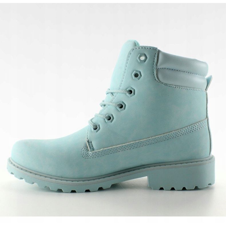 Blocchi in legno monocolore blu BL83 Blue 1