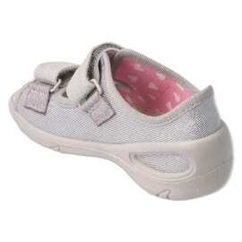 Scarpe per bambini Befado pu 065X179 d'argento 2