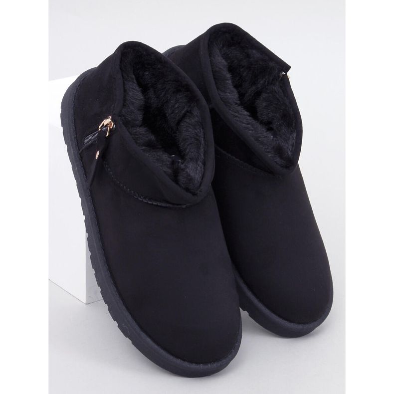 Pantaloni corti con cerniera Frankis neri nero 1