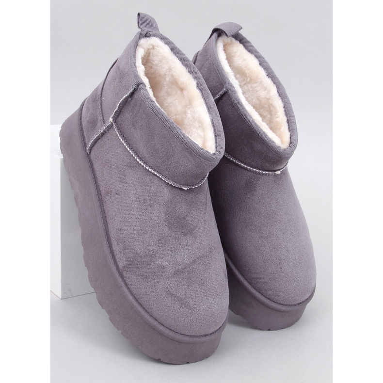Rodmans Scarpe corte con plateau grigie grigio 1